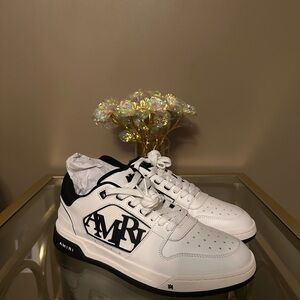 AMIRI logo leather sneaker size 13/ eur 46